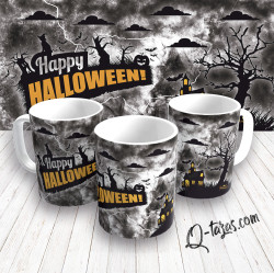 Mockup - Taza Happy Halloween