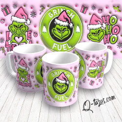 Mockup - Taza Navidad - Grinch - HoHoHo