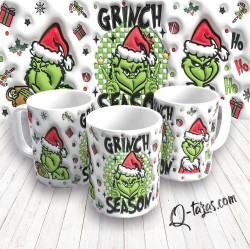 Mockup - Taza Navidad - Grinch - #12