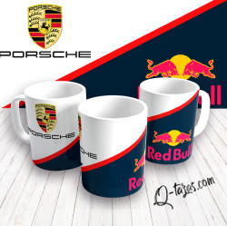 Mockup - Taza Porsche - Red Bull