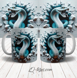 Mockup - Taza Serpiente
