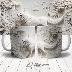 Mockup - Taza Lobo