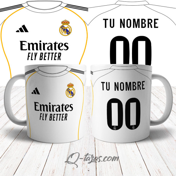 Mockup - Taza Real Madrid 25-26