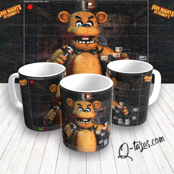 Mockup - Taza Freddys - FNAF