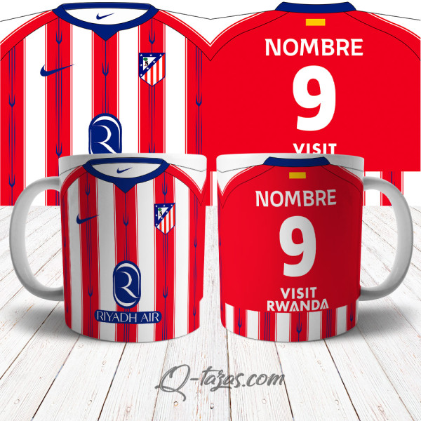 Taza Fútbol Atlético Madrid 26-27