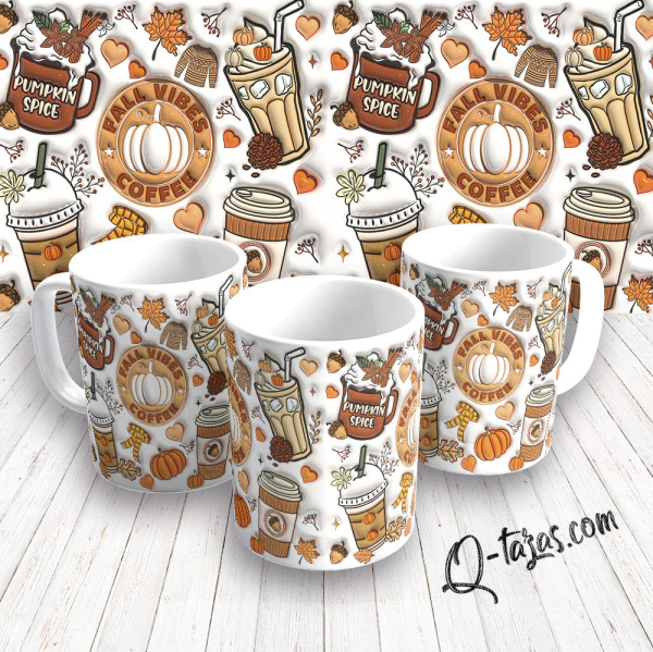 Mockup - Taza Halloween - Pumpkin