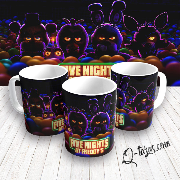 Mockup - Taza Freddys - FNAF