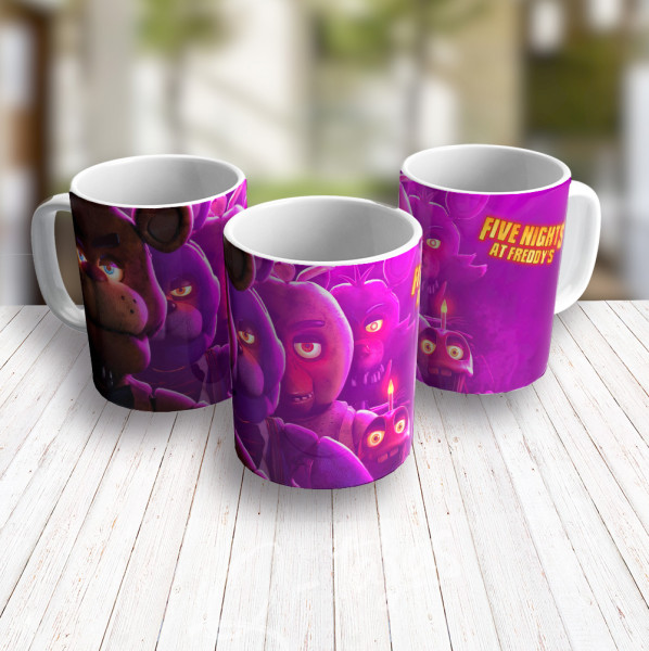 Mockup - Taza Freddys - FNAF