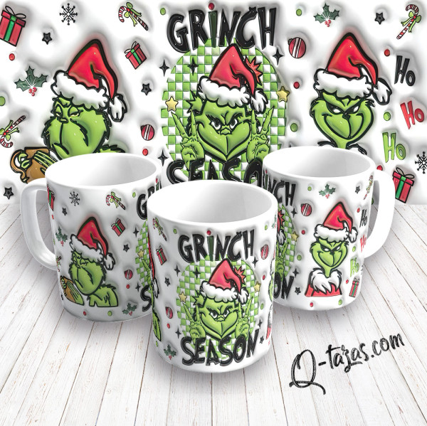 Mockup - Taza Navidad - Grinch - #12