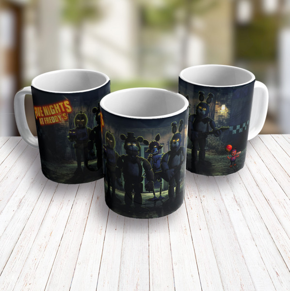 Mockup - Taza Freddys - FNAF