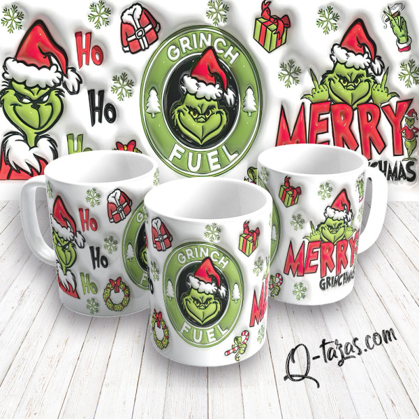 Mockup - Taza Navidad - Grinch - #14