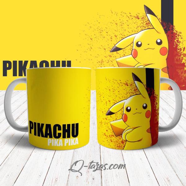Mockup - Taza Pokémon - Pika Pika - #4