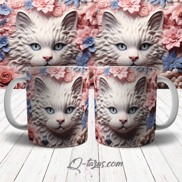 Mockup - Taza Gato