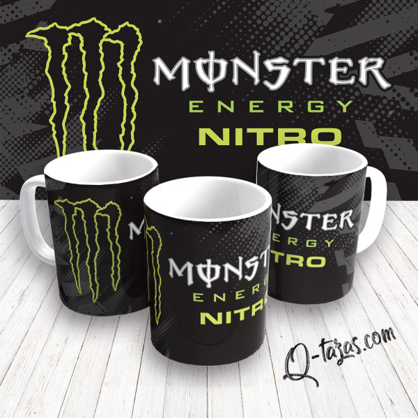 Mockup - Taza Monster Energy - Nitro