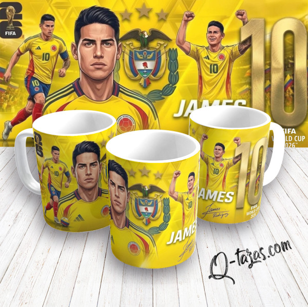 Taza Colombia - Mundial 2026