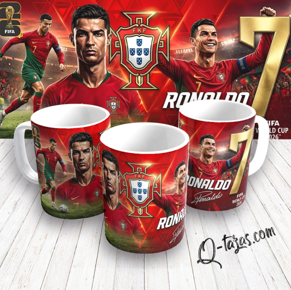 Taza Portugal - Mundial 2026